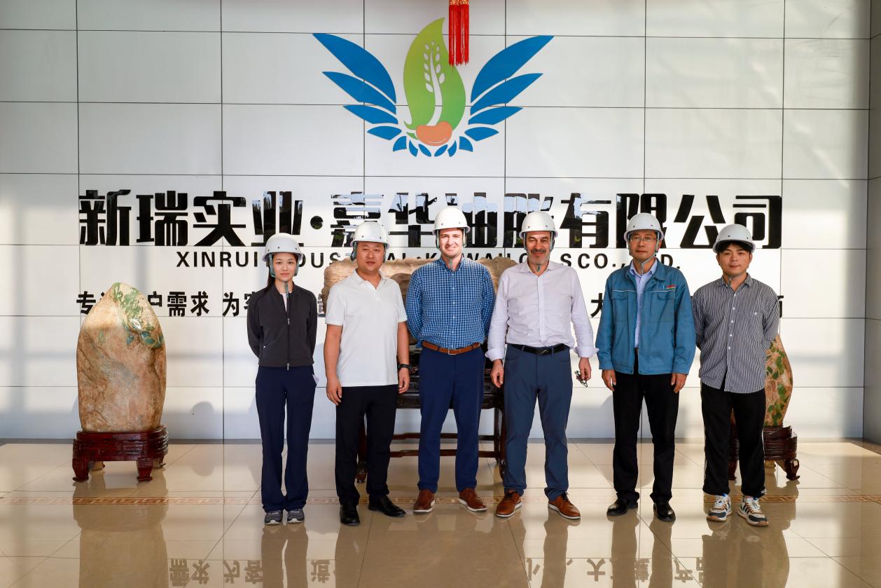 太平洋を越えて握手：チリのパートナーがGuanxian Xinrui Group Vital小麦グルテン工場を訪問