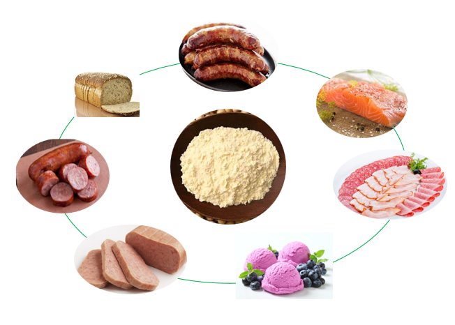 脱脂大豆粉応用